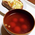 チコリママ's cooksnap of when they made 即席コンソメスープにプチトマト.