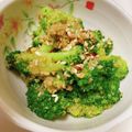 のぶぱっぱ's cooksnap of when they made 簡単　時短　リピ確定　ゴマ和ブロッコリー.