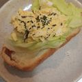 precious☆'s cooksnap of when they made 朝食にも♡塩昆布で玉子サンド.