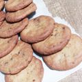 Munyako's cooksnap of when they made ざっくり卵なしチョコチップクッキー.