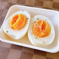 yummysunny's cooksnap of when they made ゆで卵には…クレイジーソルト！！♡.