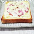ぱふ♪'s cooksnap of when they made ハムとチーズのトースト.
