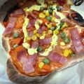 みりん調味料's cooksnap of when they made 超簡単、でおいしい餃子の皮のミニピザ.