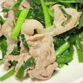 YU-ZEN's cooksnap of when they made 豚とニラのナンプラー炒め.