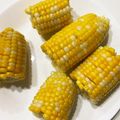 sato3★'s cooksnap of when they made レンジで5分✨ぷりウマ✨とうもろこし.