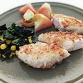 cafe★Ｋ's cooksnap of when they made *鶏ささみの塩麹* チーズパン粉焼き.