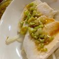 MULA's cooksnap of when they made 蒸し鶏のねぎわさびカルパッチョ.