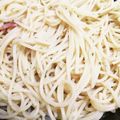 13歳's cooksnap of when they made Garlic chili pasta.
