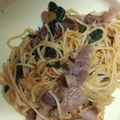 xyzクック's cooksnap of when they made 生姜焼きパスタ.