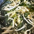 тakuмasa✩。's cooksnap of when they made ★レンジで簡単★もやし＆わかめのスープ.