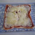 きらり流れ星's cooksnap of when they made 朝食にも！ピザ風トースト.