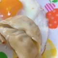 ☆hiroppy☆'s cooksnap of when they made 餃子＆目玉焼き.