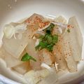 くっくあんず's cooksnap of when they made 白だしジュワ〜！冷たい大根の煮物.