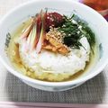 ぱふ's cooksnap of when they made 夏バテさんに〜冷やし梅ねこまんま.