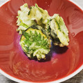 まいごのひつじ's cooksnap of when they made ズッキーニと大葉のはさみ天ぷら.