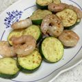 yummy?'s cooksnap of when they made ズッキーニのガーリックシュリンプ.
