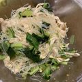 LisaBonder's cooksnap of when they made 蒸し鶏の中華サラダ.