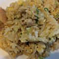 かずち0804's cooksnap of when they made にんにくバターのガッツリ炒飯！.