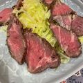 Faiza's cooksnap of when they made 生塩麹で柔らかローストビーフ.