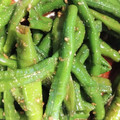 かめのたろう's cooksnap of when they made ささげの胡麻和え.