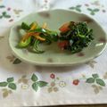 yesmama's cooksnap of when they made モロヘイヤとトマトのポン酢サラダ.