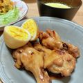 クック8YHAP5☆'s cooksnap of when they made こってり手羽元の甘辛煮.