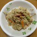 Tomi103's cooksnap of when they made 再現レシピ:セブンの根菜おからサラダ.