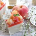 ♪しんちんぐ～♪'s cooksnap of when they made ♡ピーチムース♡.