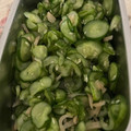 Yokchina's cooksnap of when they made きゅうりと甘酢生姜の和え物.