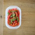 みるく茶's cooksnap of when they made ご飯のおとも★冷凍パプリカの甘辛きんぴら.
