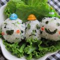 ＴＷＯＨＥＡＲＴＳ's cooksnap of when they made ＊デコ弁＊枝豆トリオくん彩りごはん.