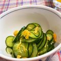 紫の薔薇と真珠。's cooksnap of when they made きゅうりのさきいかあえ.