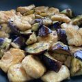 お塩と砂糖's cooksnap of when they made 茄子と鶏肉の柚子胡椒照り焼き♪お弁当にも.