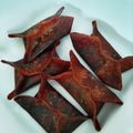 ＊いち's cooksnap of when they made 餃子の皮でパイ風♫パリパリチョコ包み焼き.