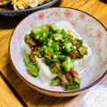 ねっちゃんっ's cooksnap of when they made オクラと梅干しの和え物.