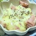 ゆけり３兄弟's cooksnap of when they made お弁当♪魚肉ソーセージのマヨチーズ焼♪.