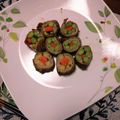 minmo2✳️2's cooksnap of when they made ✿お花のアスパラ✿豚肉巻き.