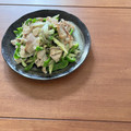 Etsu☆ko's cooksnap of when they made みょうが香る♡豚バラとピーマンの塩炒め.