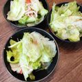 ばたみそーぱん☆'s cooksnap of when they made レタスとカニカマのナムル風サラダ.