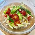 azbjbn's cooksnap of when they made オクラとトマトのマリネ.