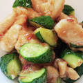 るいるいキッチン's cooksnap of when they made 鶏むね肉ときゅうりの梅さっぱり炒め.