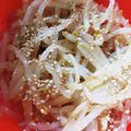 Yumiばあば's cooksnap of when they made コチュジャンで♪簡単！もやしのナムル.