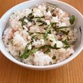 バンビーノ☆'s cooksnap of when they made 梅ゴマ大葉混ぜごはん.