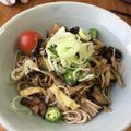 北京パンダ's cooksnap of when they made 簡単！なすと豚肉のぶっかけそうめん.