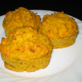 mihotti33's cooksnap of when they made かぼちゃとチーズのおからたっぷり☆マフィン.