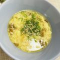 ＊＊めろん＊＊'s cooksnap of when they made 5分簡単✨なめこと卵のふわトロ中華スープ.