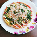 かわゆう1211's cooksnap of when they made 長芋のお好み焼き風.