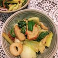 みちばたの花's cooksnap of when they made 超簡単☆練り物と白菜（青梗菜）の炒め物.