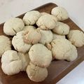 papikun's cooksnap of when they made さくほろ♡スノーボールクッキー♡.
