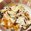 Ｎよんよん's cooksnap of when they made 炊飯器におまかせ☆簡単・ひじきごはん.